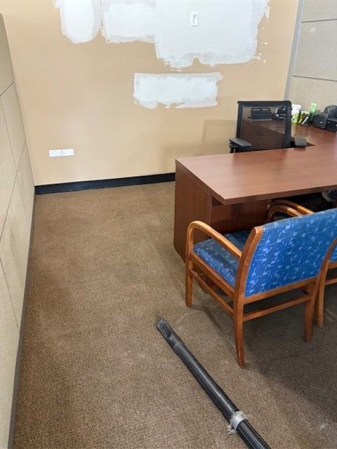 After: Dust and debris removed from the floors