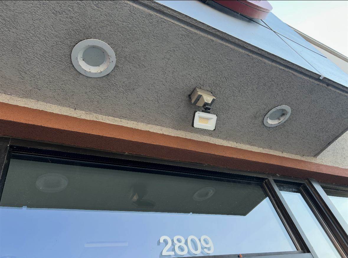 Exterior light fixture repair