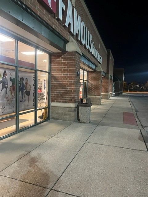 Abandoned e-bike removed from a storefront
