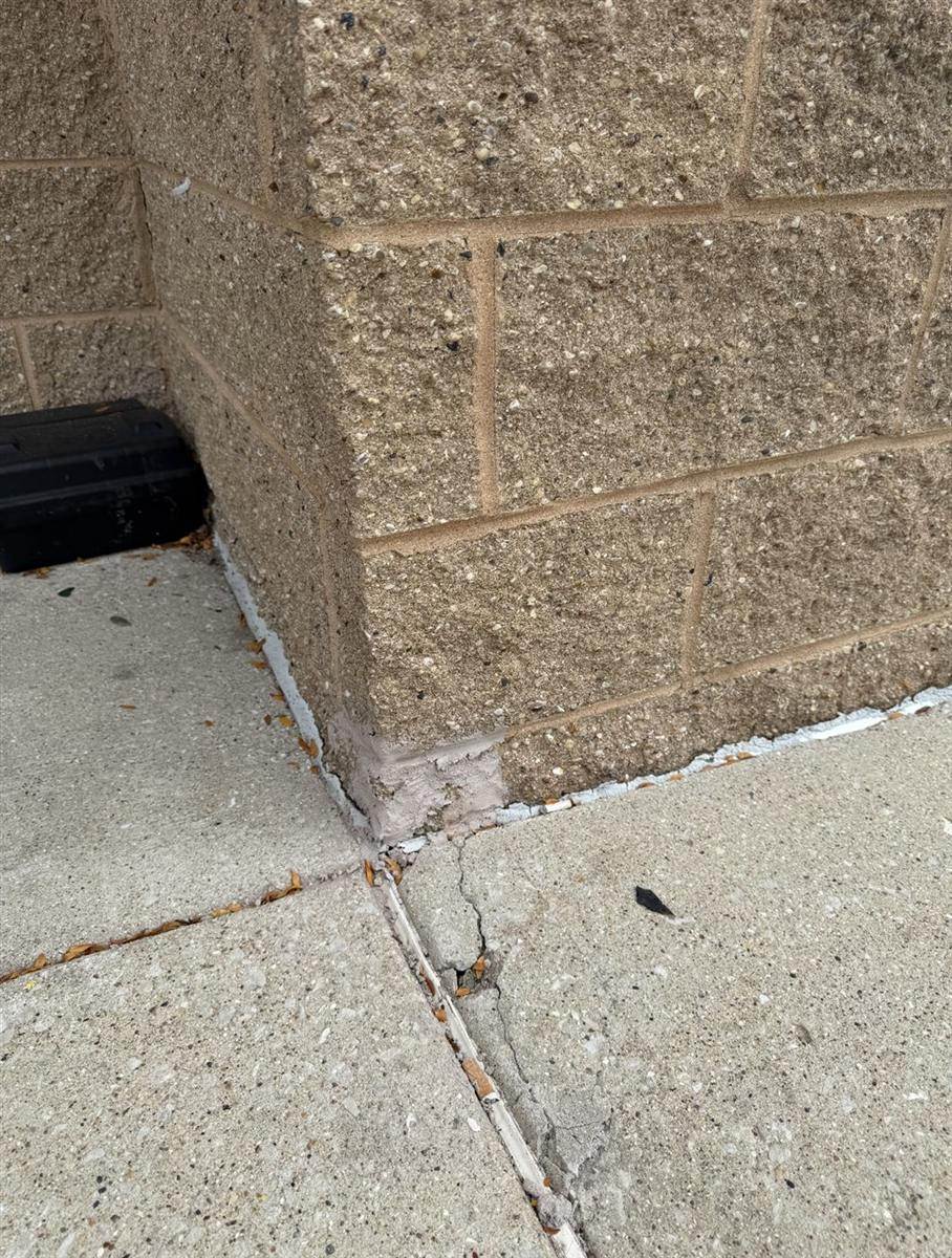 Block base repair completed